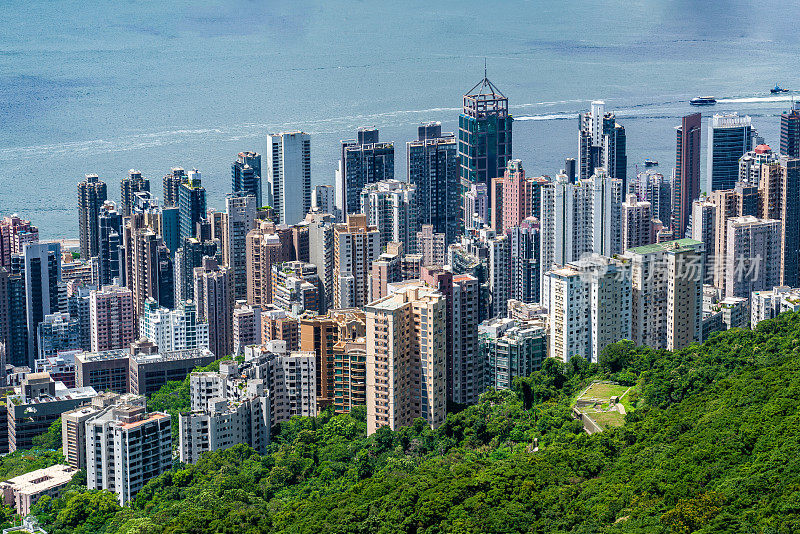 香港高西山的景观