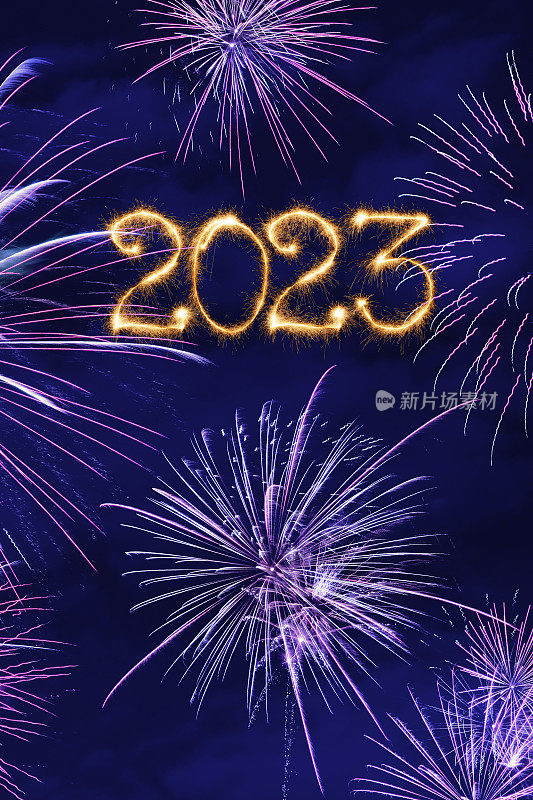 2023年的新年，让我们用烟花来庆祝