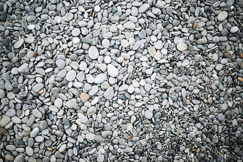 抽象灰色海卵石纹理背景