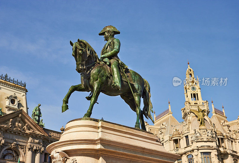 葡萄牙波尔图国王佩德罗四世纪念碑