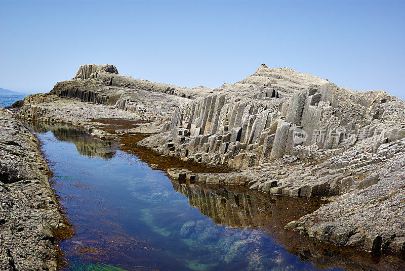 落基海岸海水