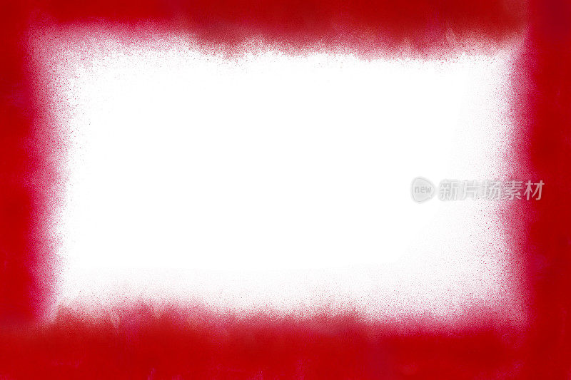 边界红色喷漆-库存图像