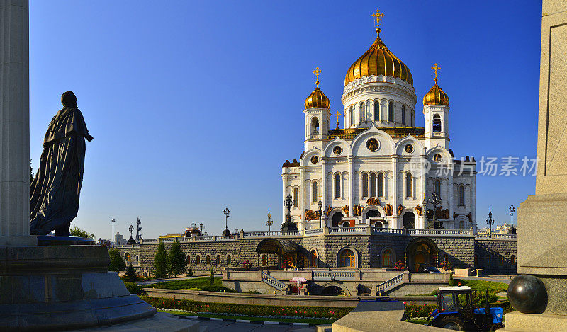 莫斯科，救世主基督大教堂。
