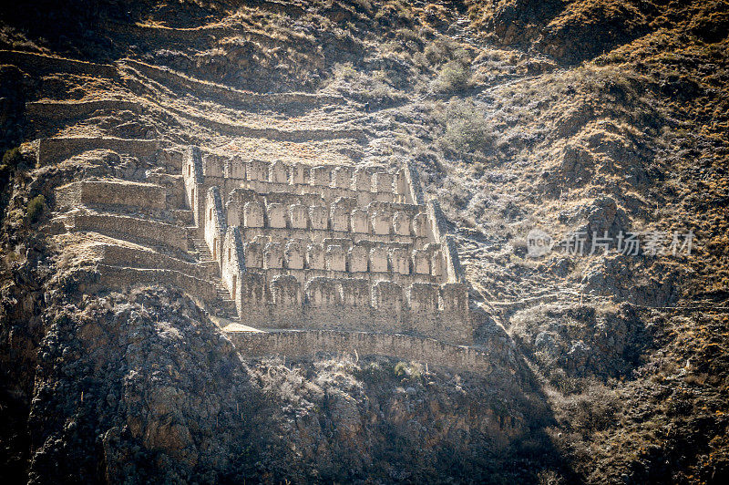 秘鲁印加遗址-奥兰塔坦博要塞