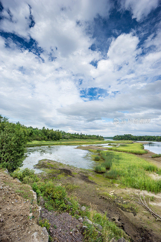 Kouchibouguac国家公园湿地