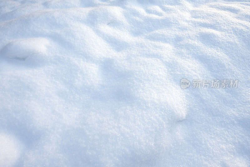 新雪的背景