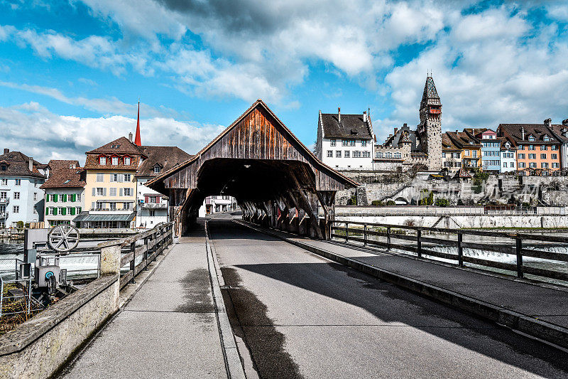 Isenlaufbrücke瑞士阿尔高州布雷姆加滕桥