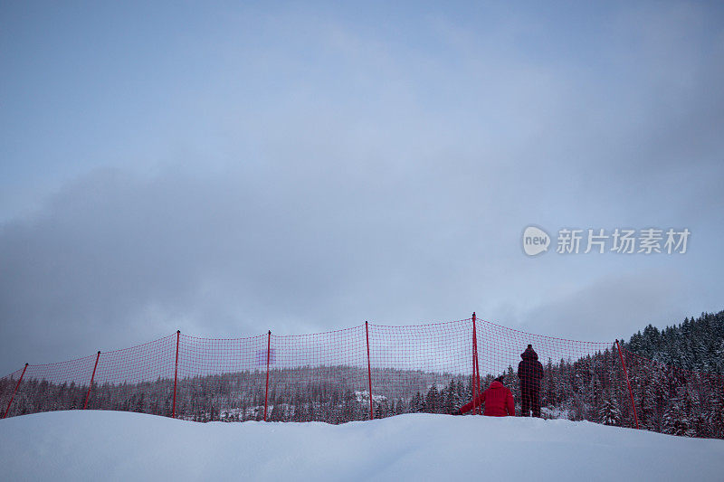 雪在扎科帕内