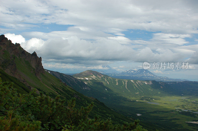 山景观堪察加半岛