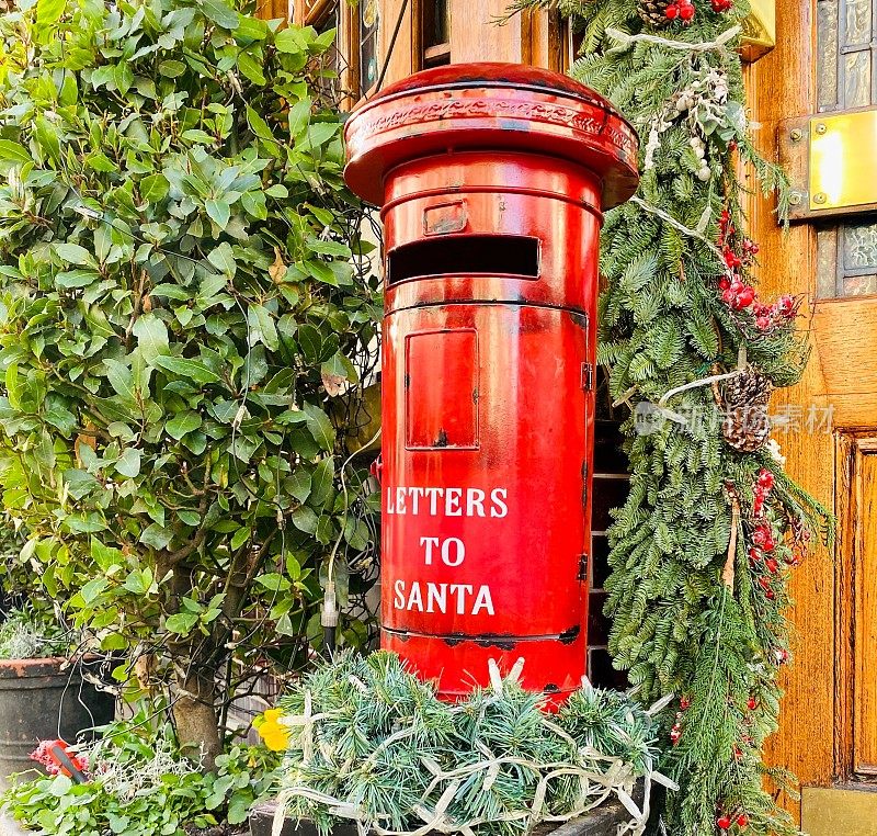写给伦敦肯辛顿圣诞老人邮箱的信