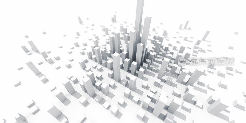 虚拟城市数字概念