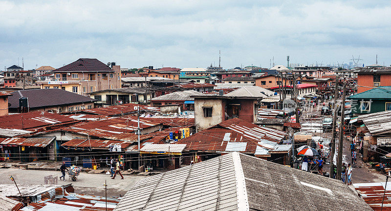 非洲城市-尼日利亚拉各斯的苏鲁里尔