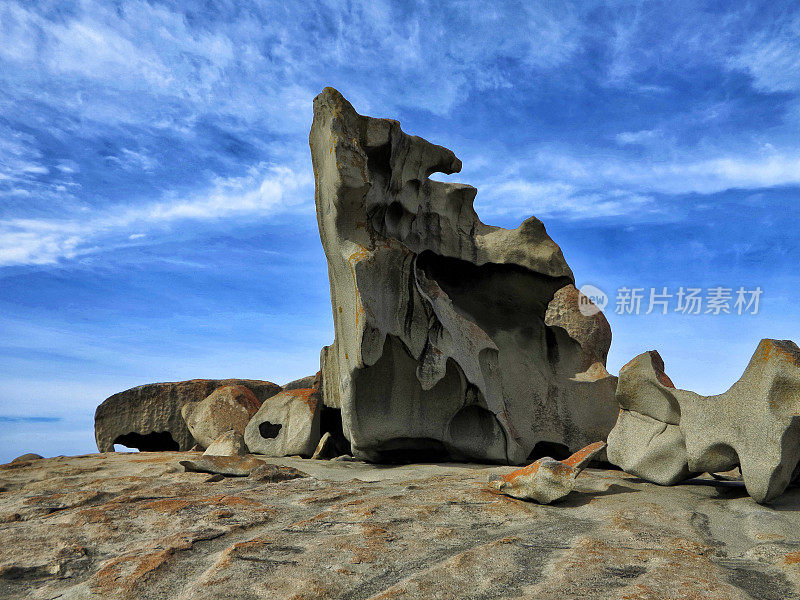 袋鼠岛引人注目的岩石自然地标
