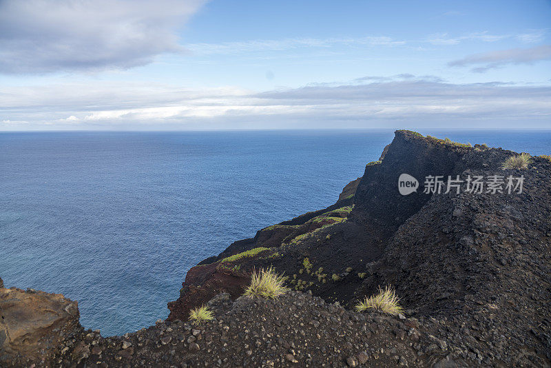 位于亚速尔群岛Faial的Capelinhos火山