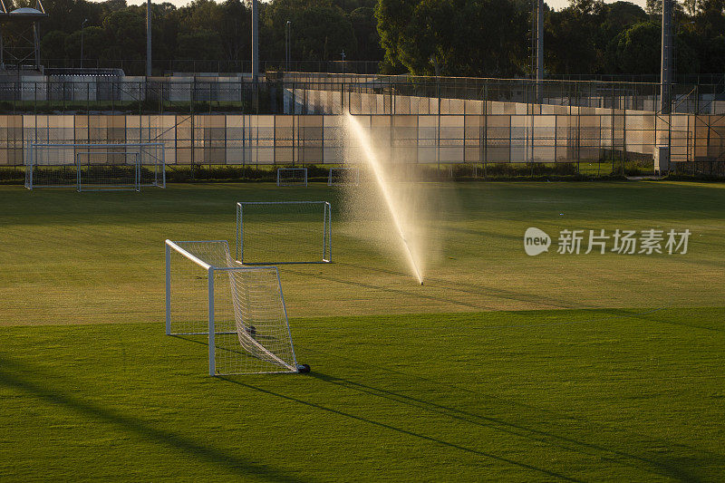 足球训练场灌溉