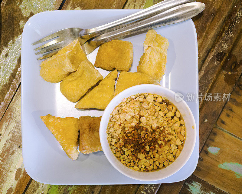 泰式甜花生酱炒豆腐