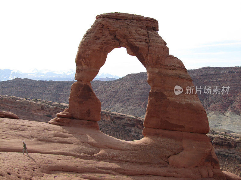 拱门国家公园景观