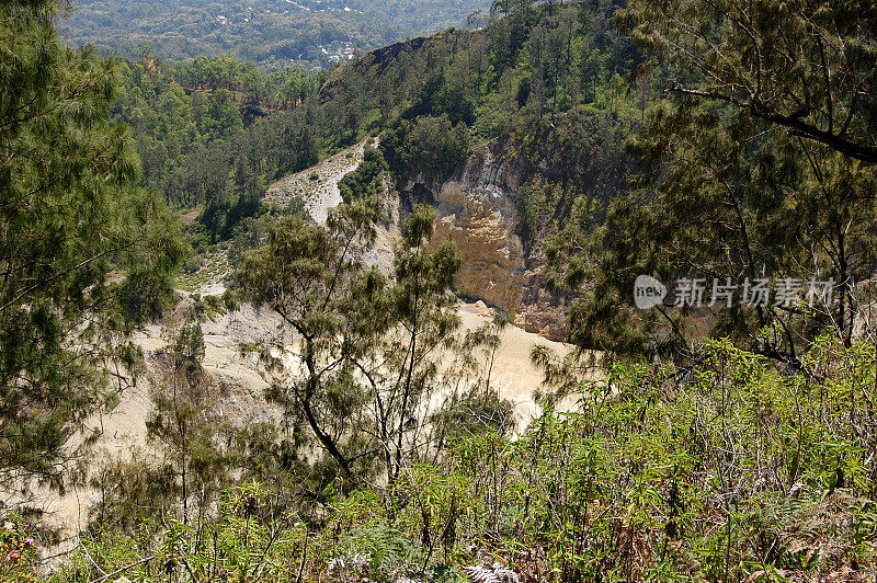 瓦沃穆达火山口，印度尼西亚弗洛雷斯