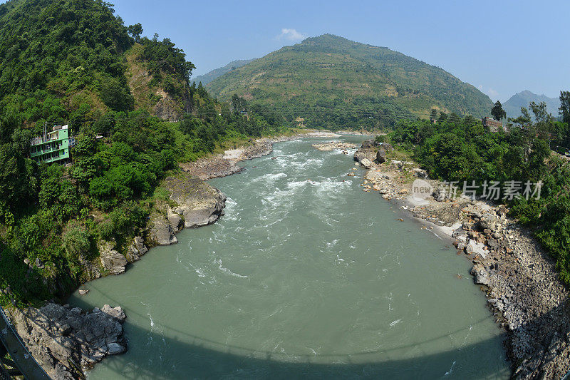 Trisuli河、尼泊尔