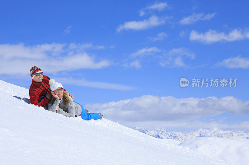 雪滑雪