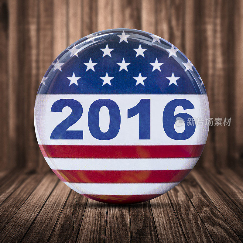 2016年美国新年徽章纽扣
