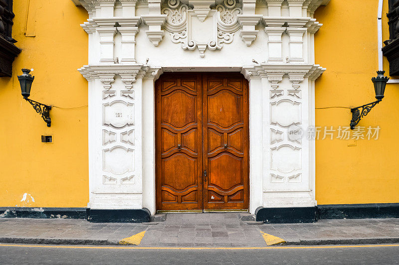 秘鲁，利马——多彩的殖民建筑