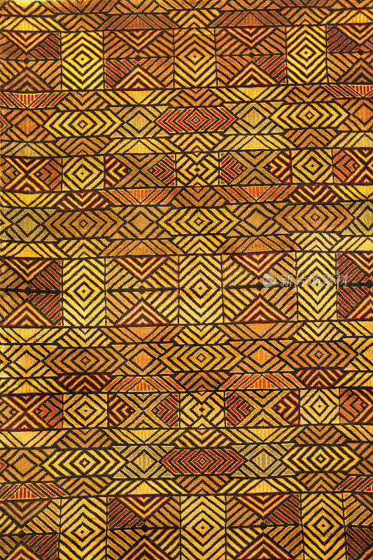 经典的印度地毯