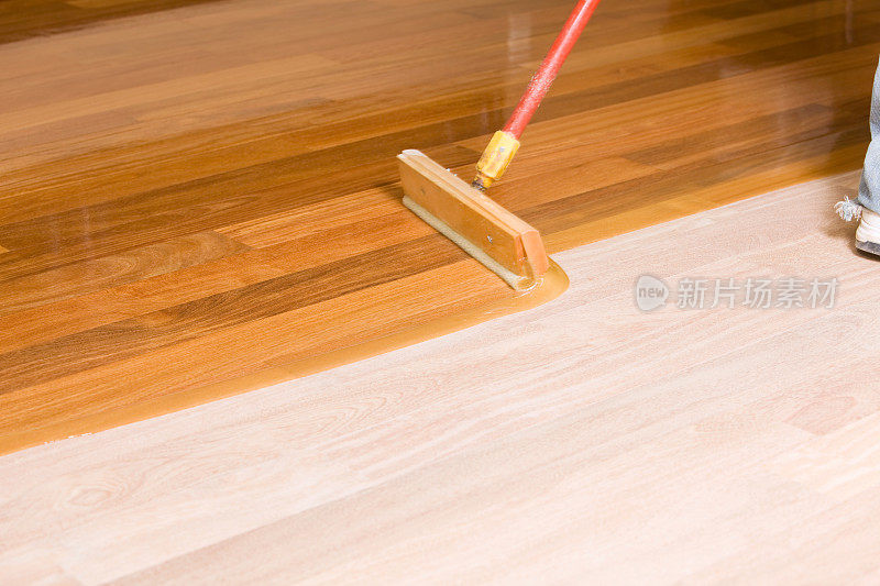 胶刮式刷，用于硬木地板清洁聚氨酯