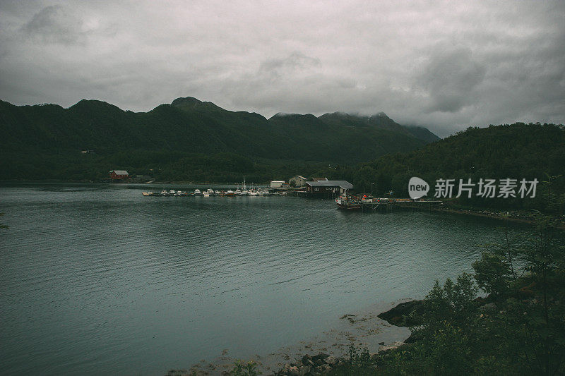 挪威露营荒野