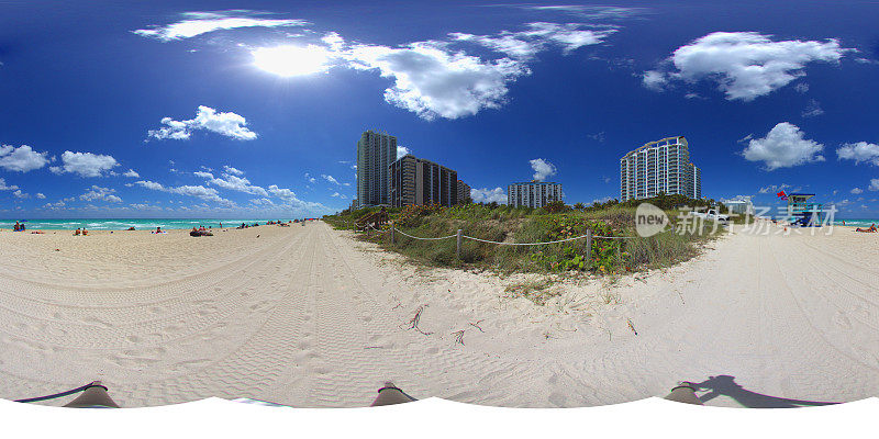 迈阿密海滩360全景图像