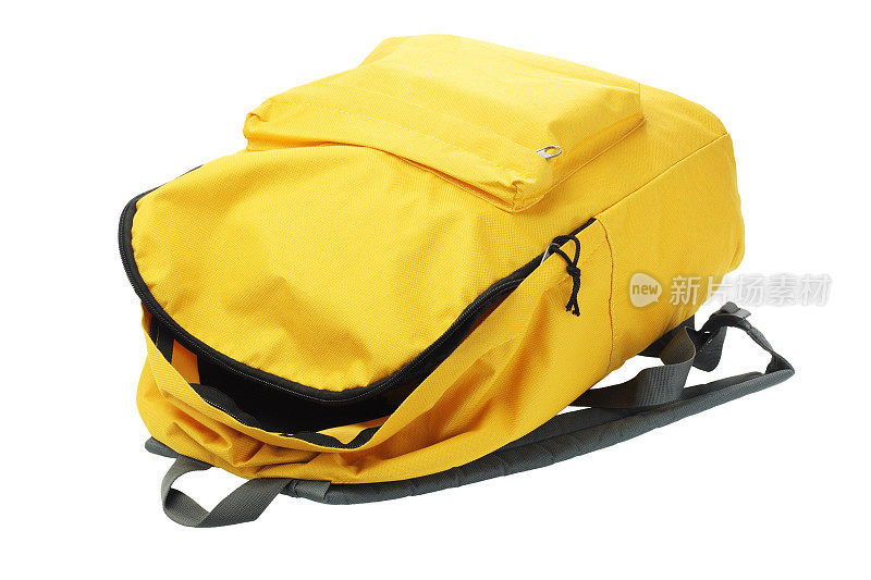 黄色的背包