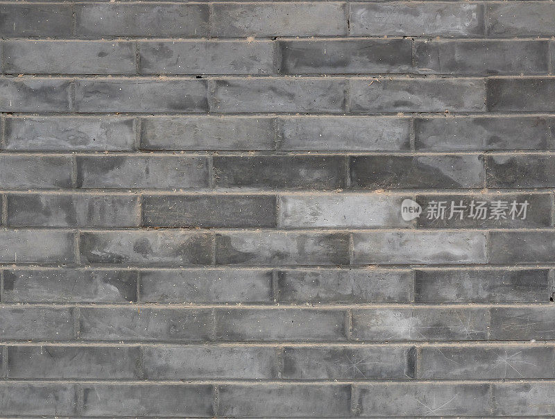 灰色混凝土砖墙纹理