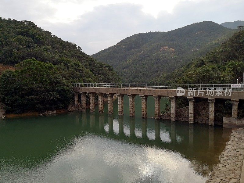 香港大潭水塘大坝大桥