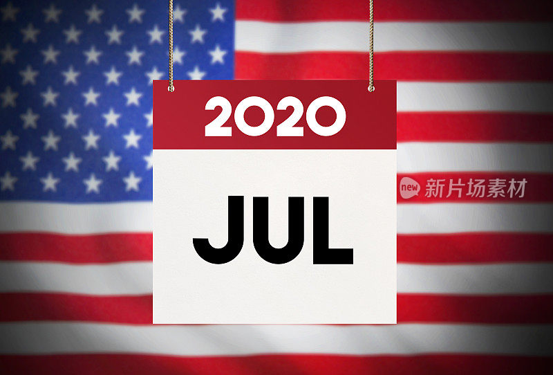 2020年7月美国股票图片