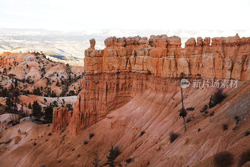 沿着犹他州峡谷旅行-在美国西部的公路旅行