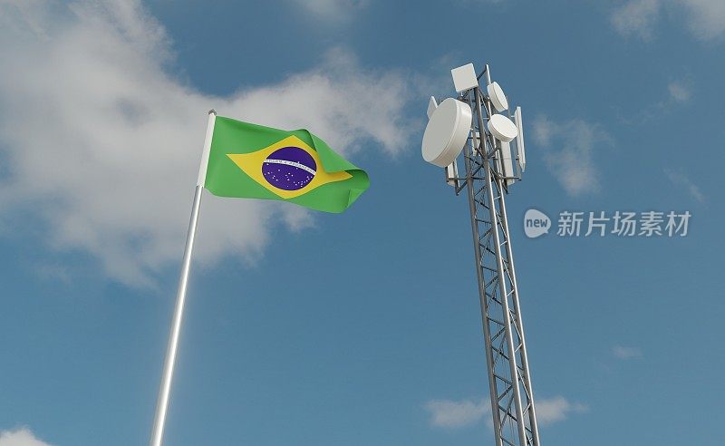 巴西的5G手机基站