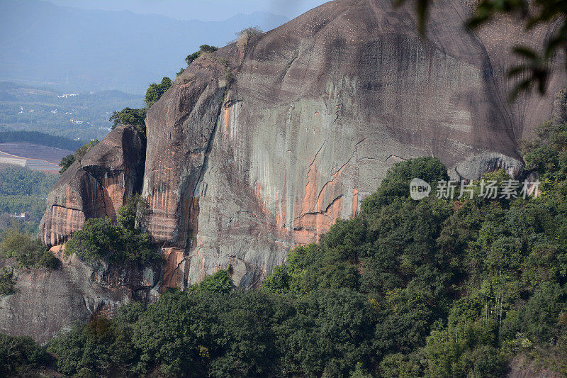 中国广东省丹霞山喀斯特风景