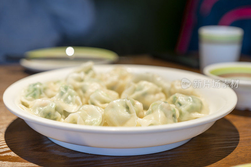 中国传统的饺子