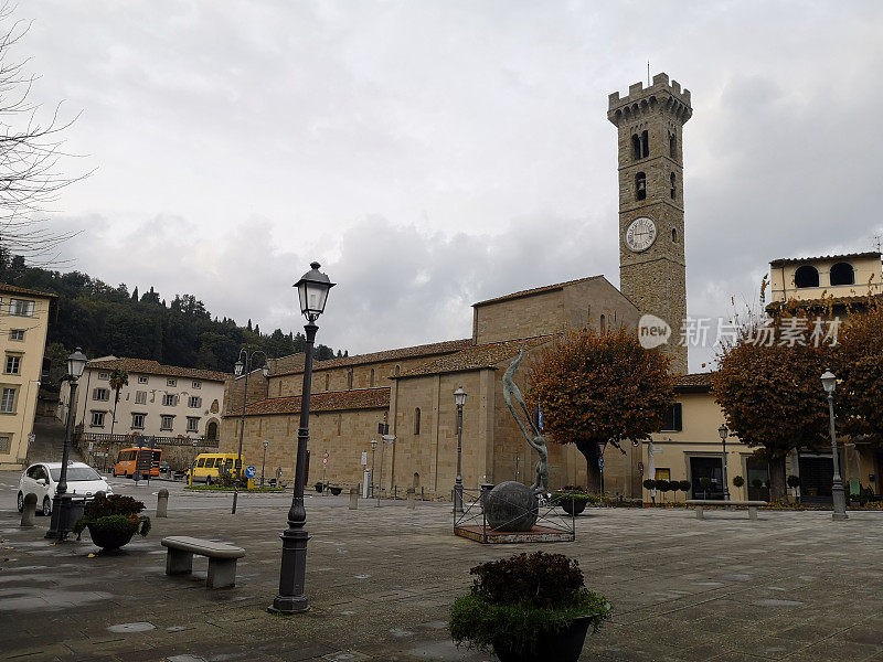 菲埃索尔大教堂，佛罗伦萨，托斯卡纳