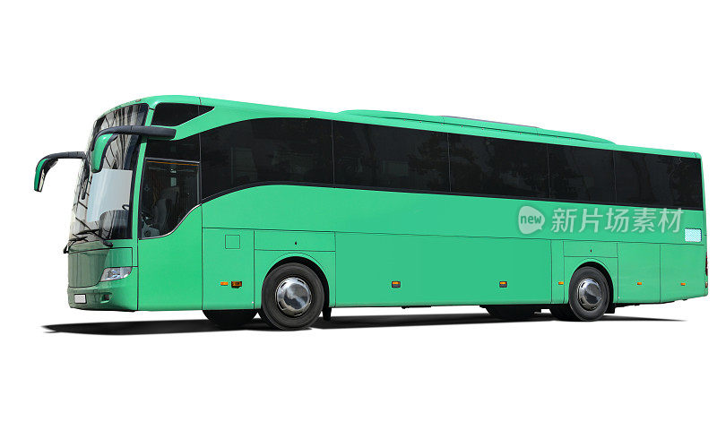 绿色旅游巴士