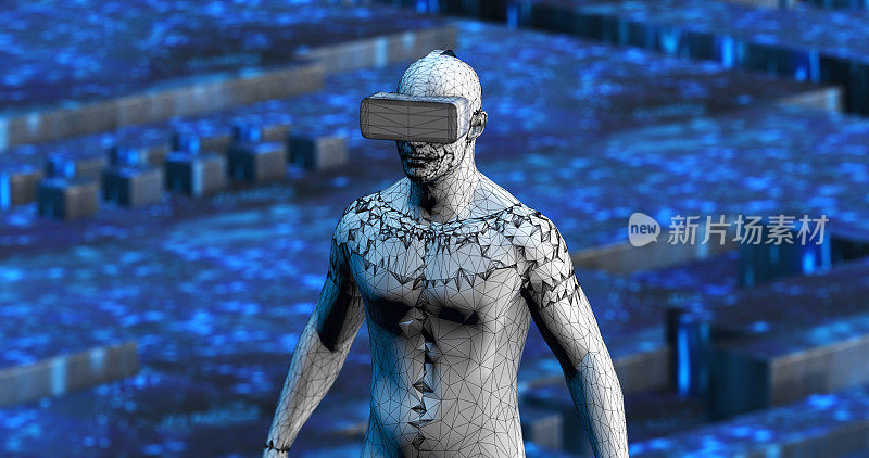 立足虚拟现实人工智能，元宇宙概念背景