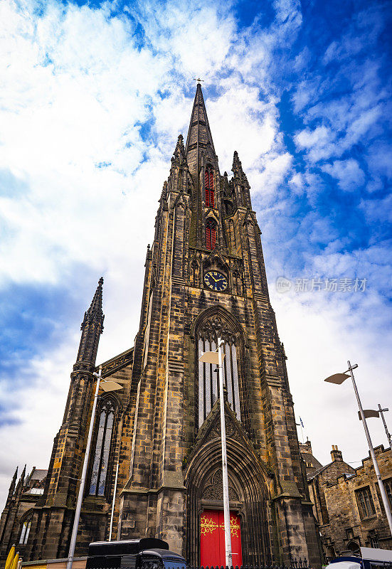 英国苏格兰首府爱丁堡的托尔布斯柯克教堂