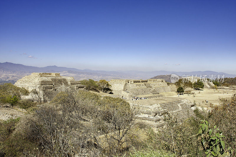 墨西哥瓦哈卡州的阿尔班山