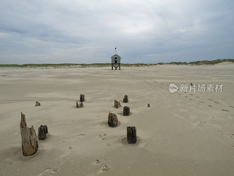 海滩小屋