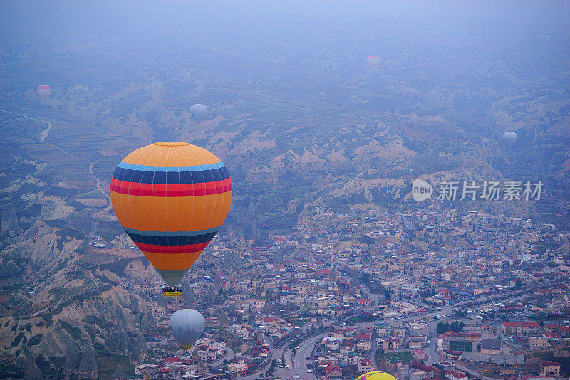 卡帕多西亚的旅游胜地——气球飞行