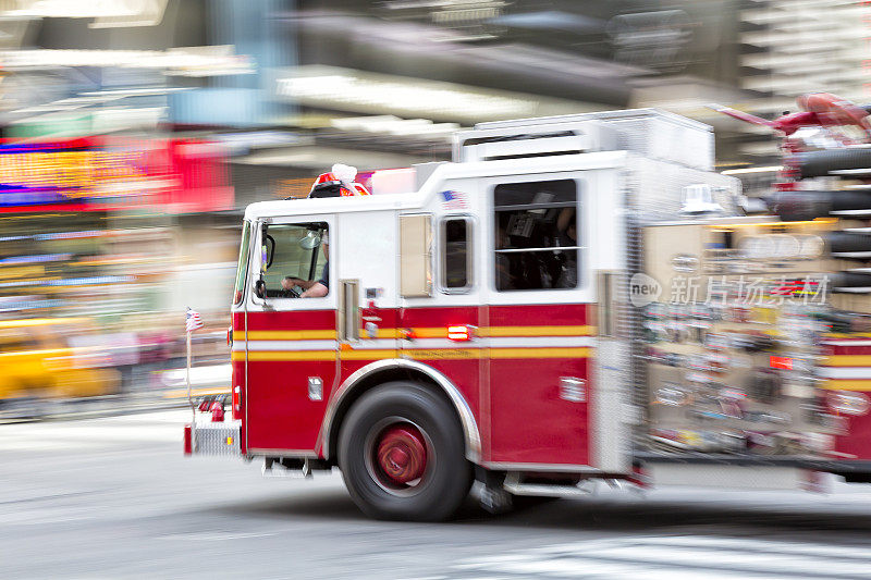《消防车在纽约