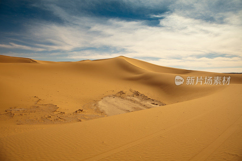 利比亚撒哈拉沙漠的Dunescape