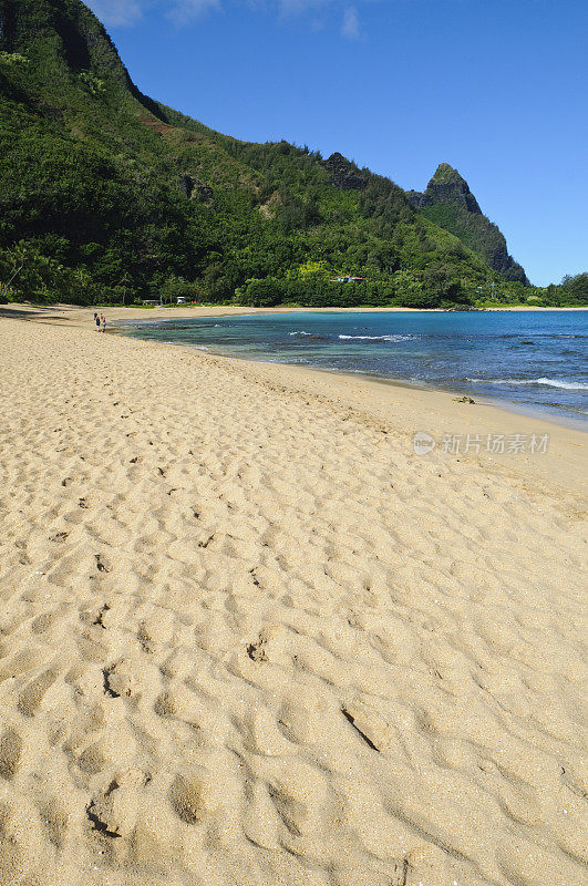 夏威夷美丽的海滩