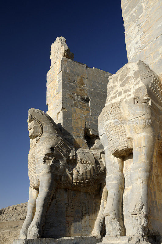 伊朗波斯波利斯的雕像