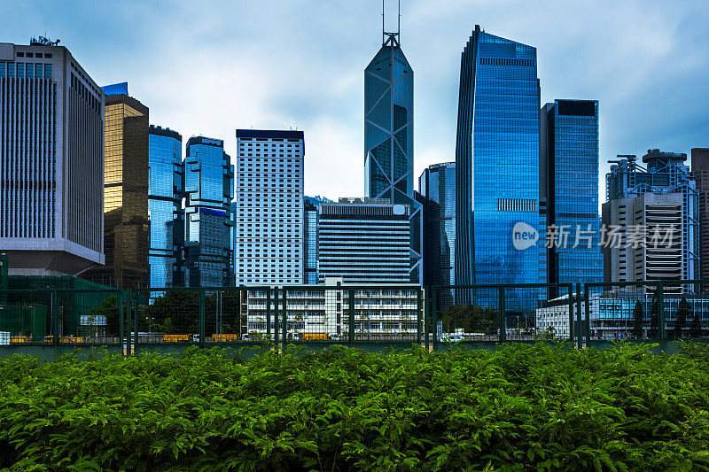 香港的天际线